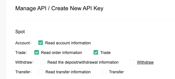 Configure Permissions